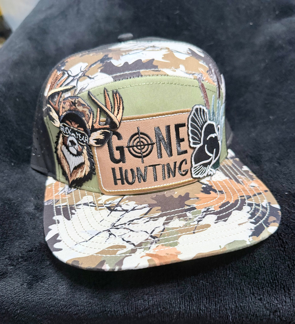 Camo Flat Bill