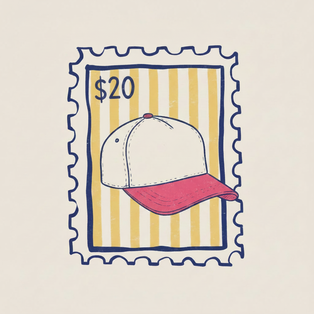 Basic Canvas Snap-Back hat blank
